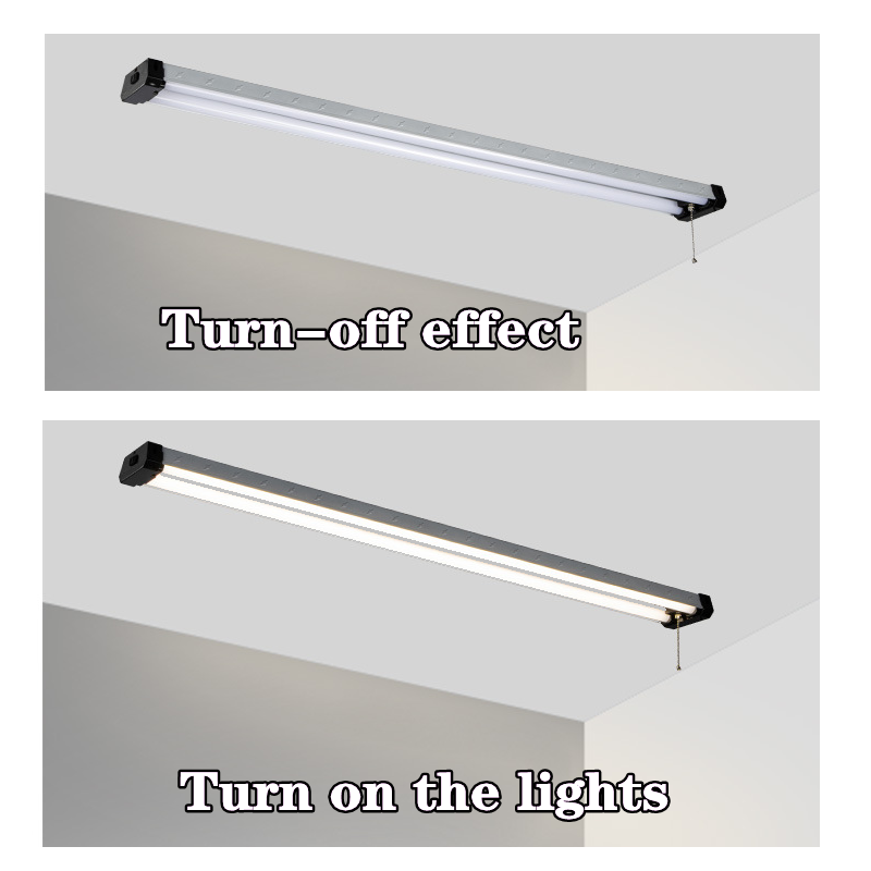 Led Office droplight lång linje lampa kreativ enkel droplight kontor kommersiell belysning droplight
